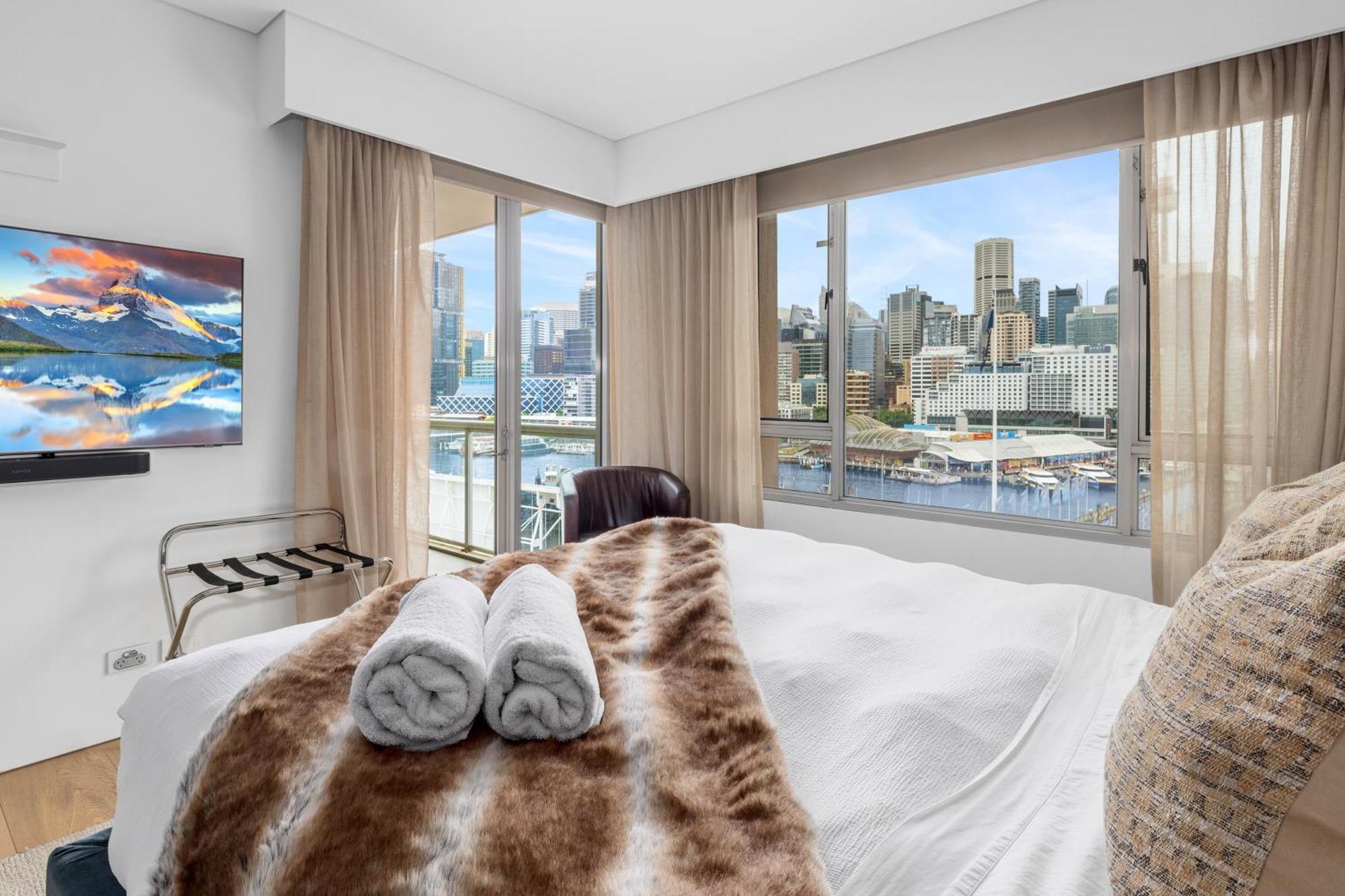 3 Bedroom Darling Harbour Apartment Sydney Eksteriør billede